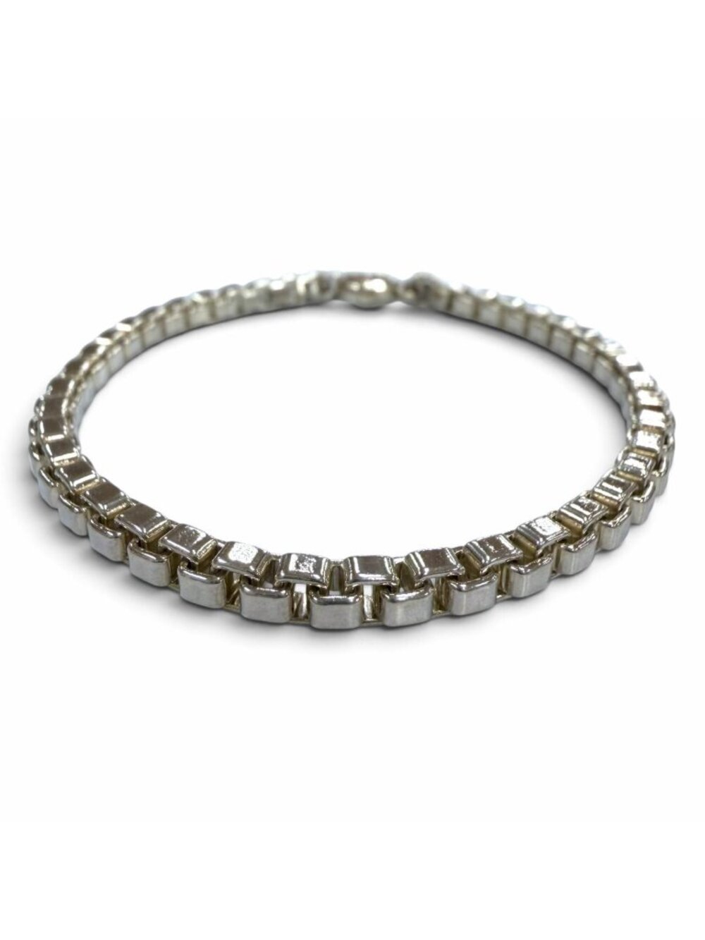 Tiffany & Co Venetian 925 Chain Bracelet Silver